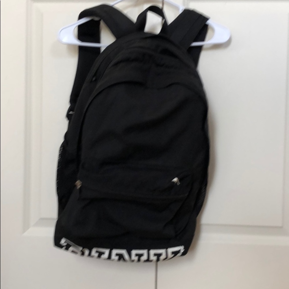 pink backpack